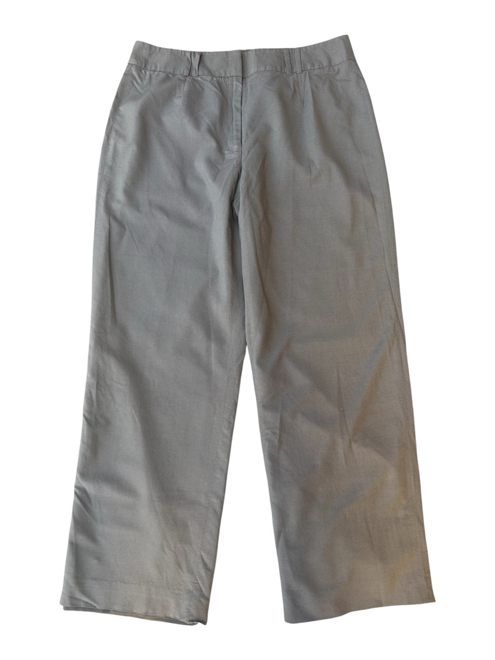 Liz Claiborne Women's Taupe Grey Viscose Silk Blend Dress Pants - Size 14